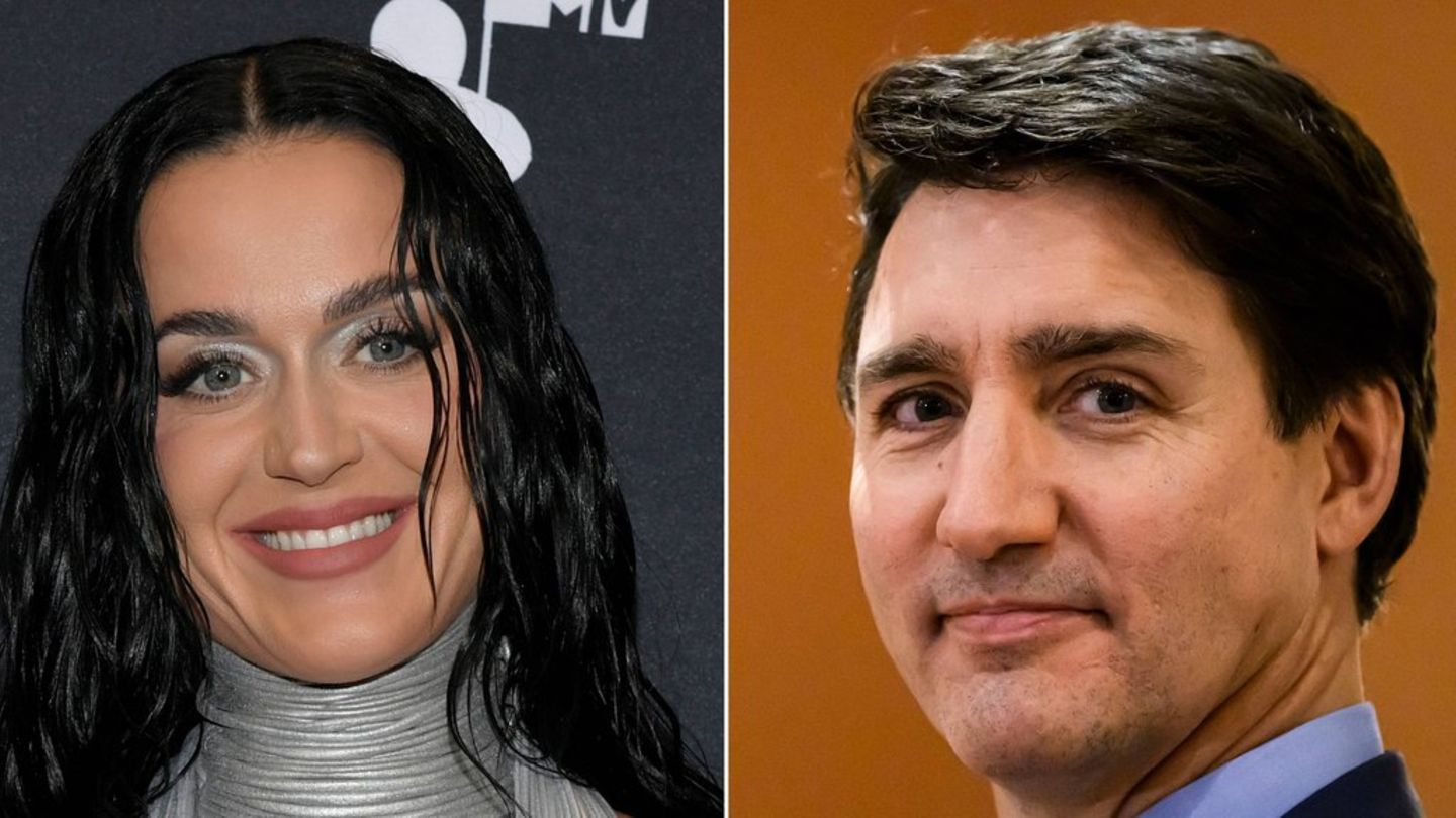 Zwischen Katy Perry und Justin Trudeau fliegen angeblich die Funken. Zwischen Katy Perry und Justin Trudeau fliegen angeblich die Funken.