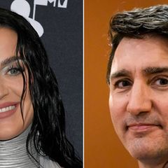 Zwischen Katy Perry und Justin Trudeau fliegen angeblich die Funken.