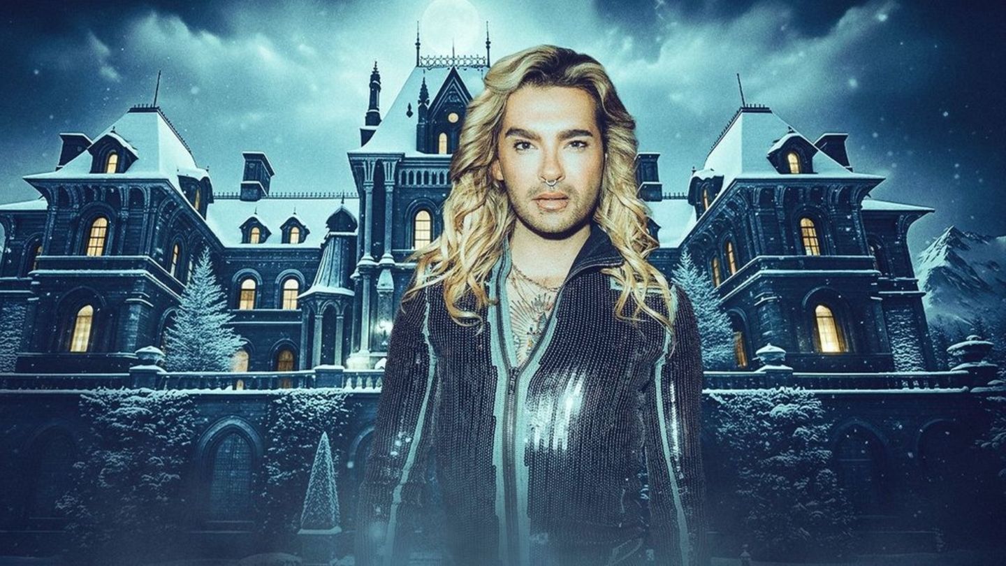 Bill Kaulitz wird bei "Tödliches Spiel - Das Live-Krimi-Dinner" am 22. November in ARD und ORF als exzentrischer Partyplaner a Bill Kaulitz wird bei "Tödliches Spiel - Das Live-Krimi-Dinner" am 22. November in ARD und ORF als exzentrischer Partyplaner a