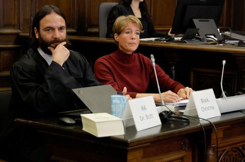 Christina Block Tag 19 neu Christina Block und ihr Anwalt Ingo Bott