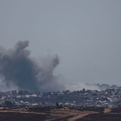 Israel soll erneut ein Ziel im Gazastreifen angegriffen haben. (Archivbild) Foto: Saeed Qaq/ZUMA Press Wire/dpa