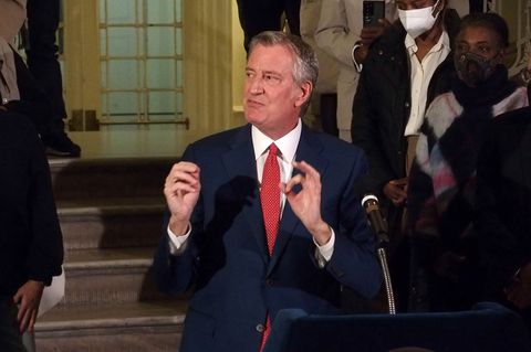 De Blasio stellte auf X klar, er unterstütze Mamdani und dessen Vision. (Archivbild) Foto: Bruce Cotler/ZUMA Press Wire/dpa