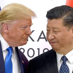 Trump äußert sich vor einem Treffen mit Xi vorfreudig. (Archivbild) Foto: Susan Walsh/AP/dpa