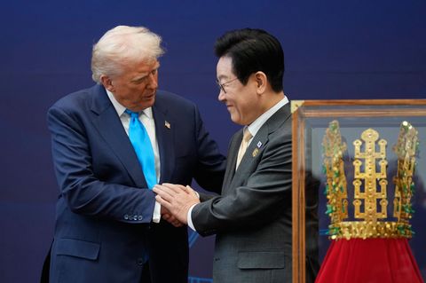 US-Präsident Donald Trump und Südkoreas Präsident Lee Jae Myung haben bei ihrem Treffen am Mittwoch über atomgetriebene U-Boote