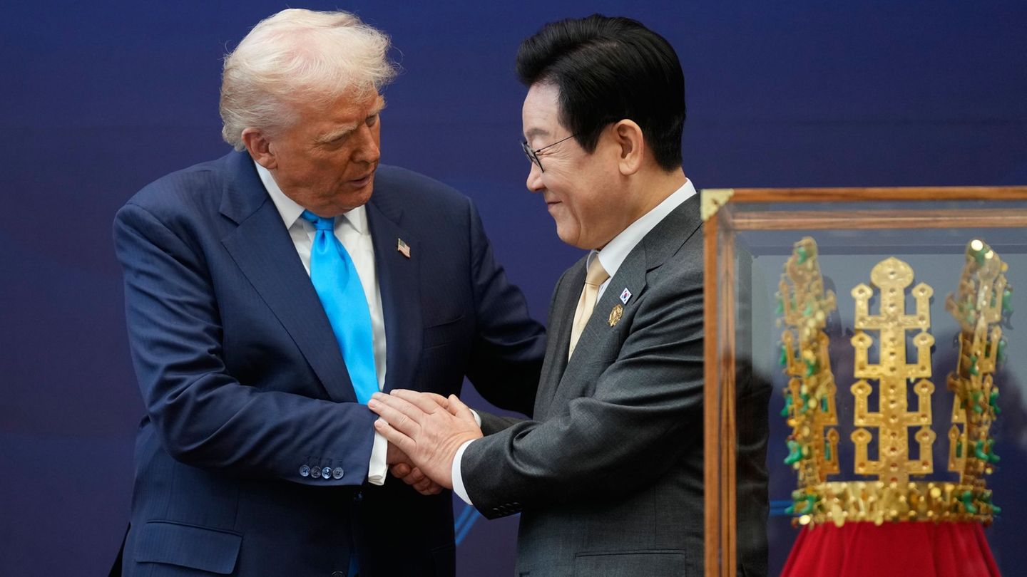 US-Präsident Donald Trump und Südkoreas Präsident Lee Jae Myung haben bei ihrem Treffen am Mittwoch über atomgetriebene U-Boote