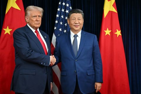 Donald Trump und Xi Jinping