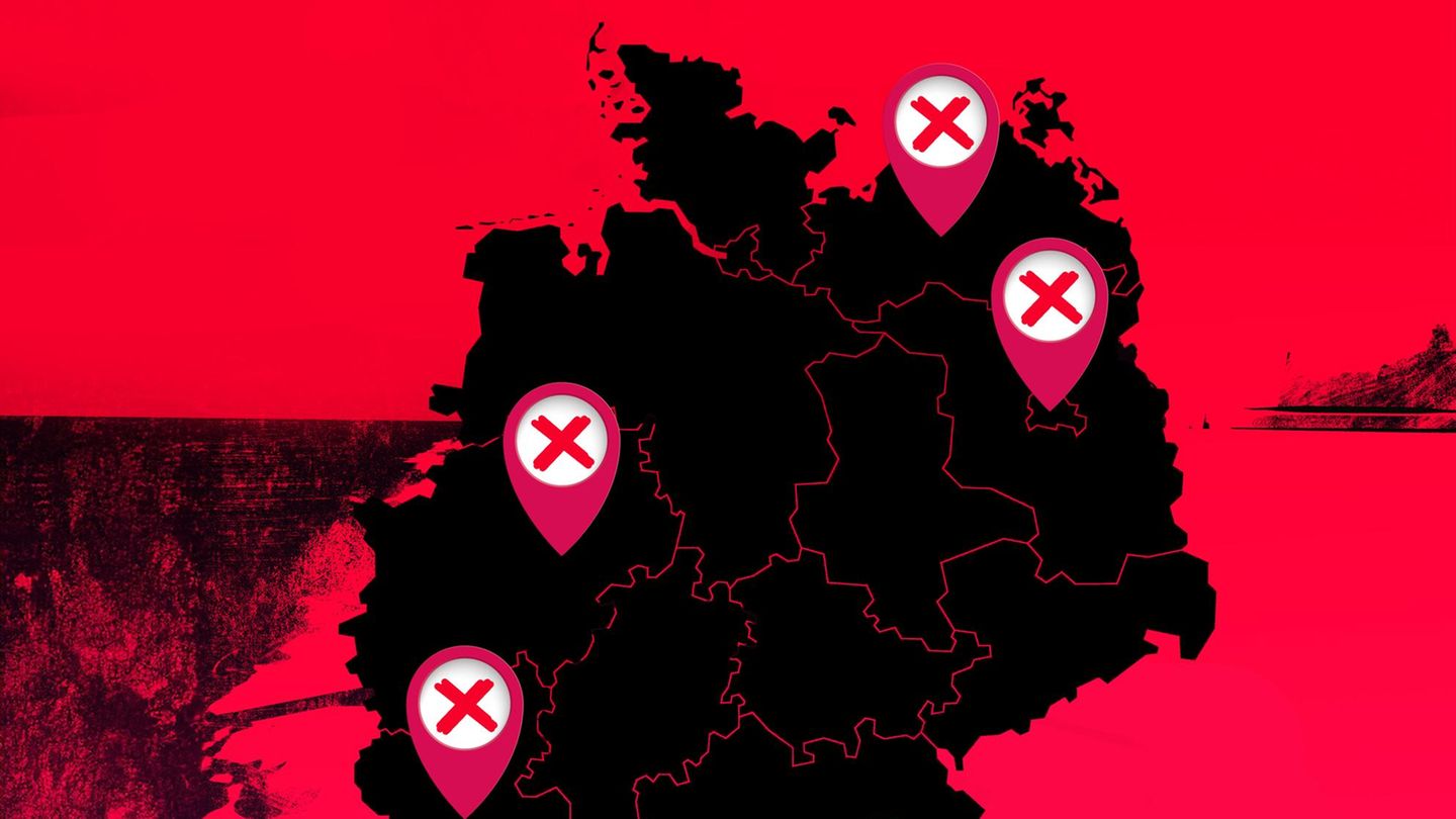 Karte mit Vorfällen rechter Gewalt an Schulen