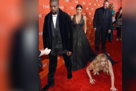 Vor zehn Jahren legte sich Amy Schumer vor Kim Kardashian auf den roten Teppich.