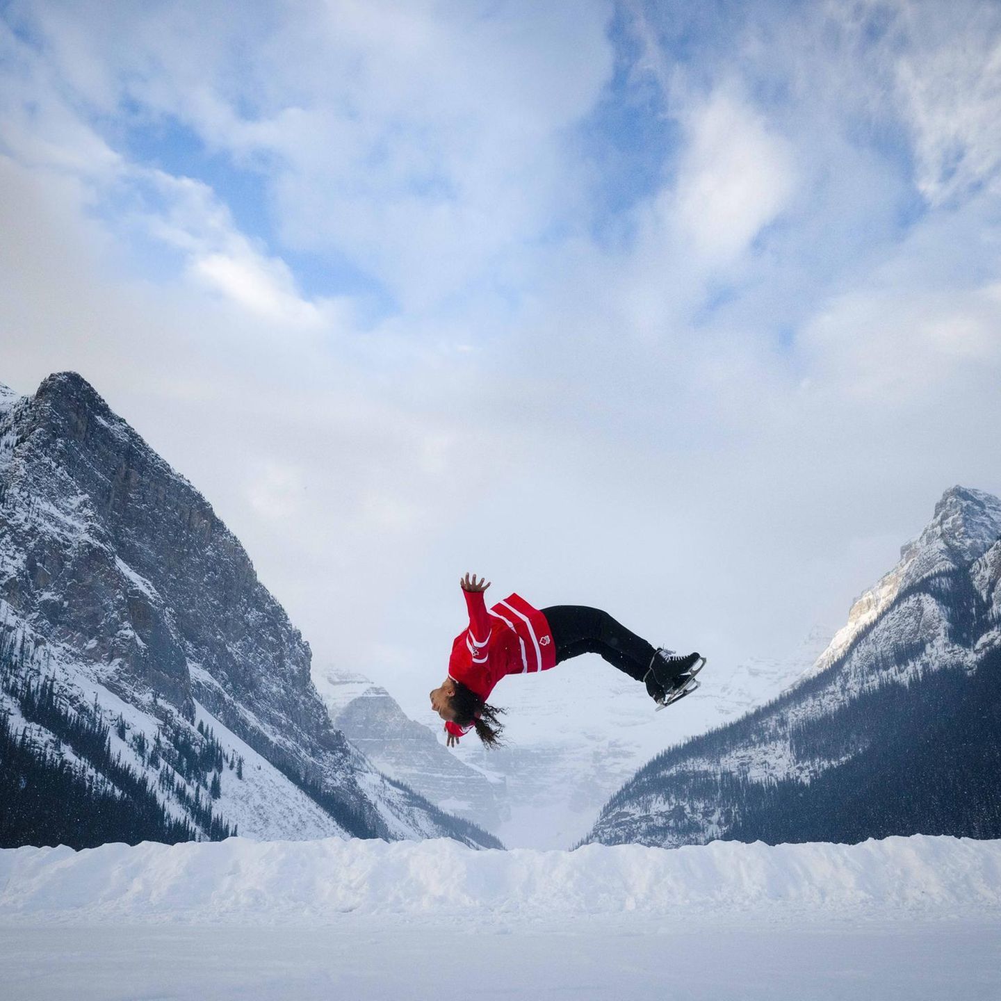 Elladj Baldé beim Looping