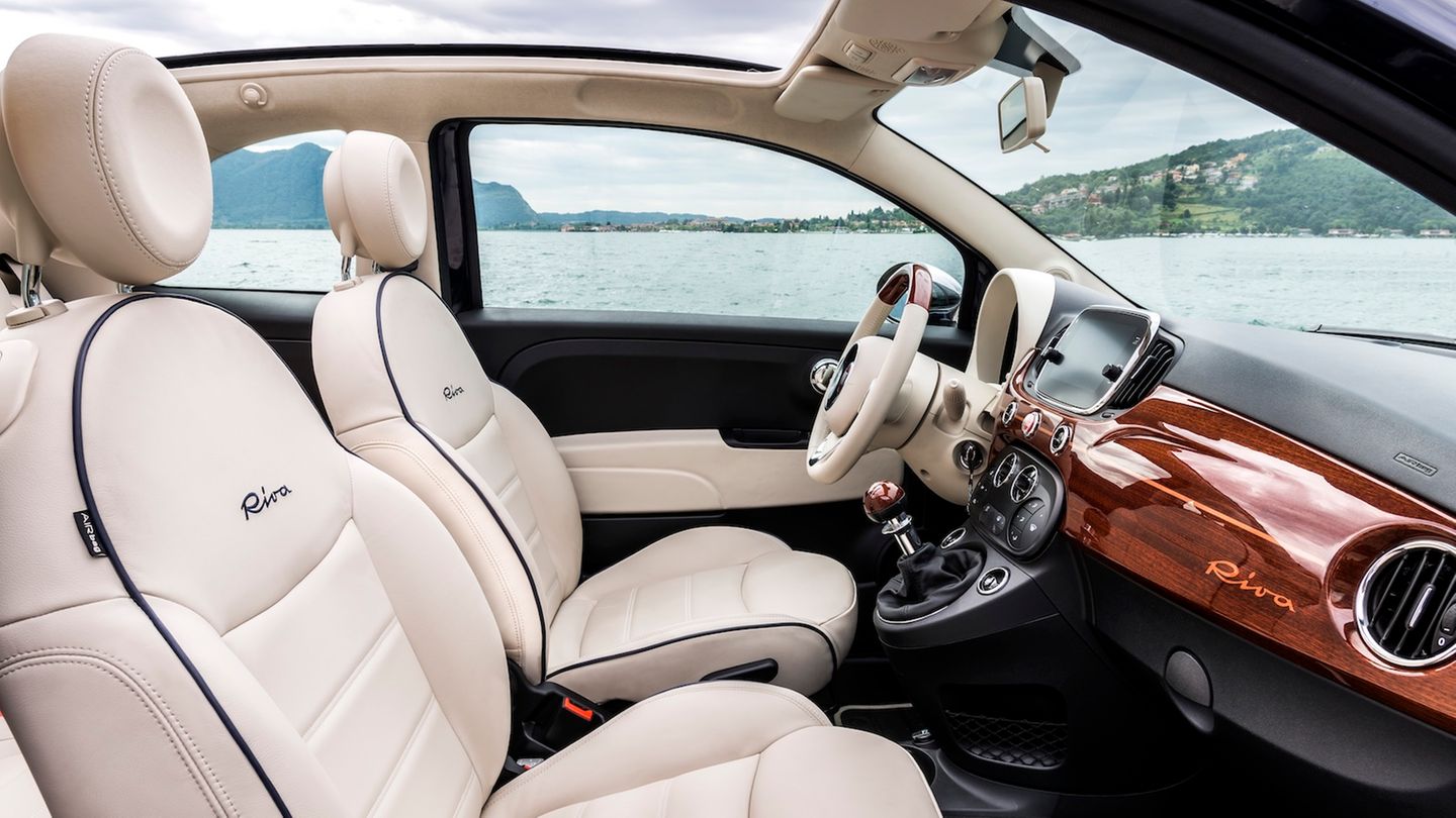 Fiat 500 Riva: Fiat Innenausstattung