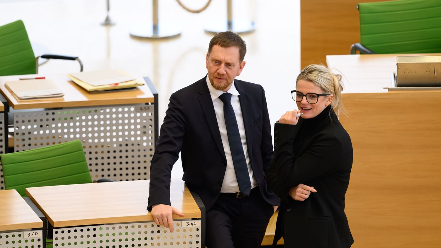 Die Linken wollen im Landtag weiter konstruktive Politik leisten (Archivbild).n Foto: Robert Michael/dpa Die Linken wollen im Landtag weiter konstruktive Politik leisten (Archivbild).n Foto: Robert Michael/dpa