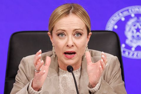 Italiens rechte Ministerpräsidentin Giorgia Meloni treibt den Umbau der Justiz voran. (Archivbild) Foto: Roberto Monaldo/LaPress Italiens rechte Ministerpräsidentin Giorgia Meloni treibt den Umbau der Justiz voran. (Archivbild) Foto: Roberto Monaldo/LaPress