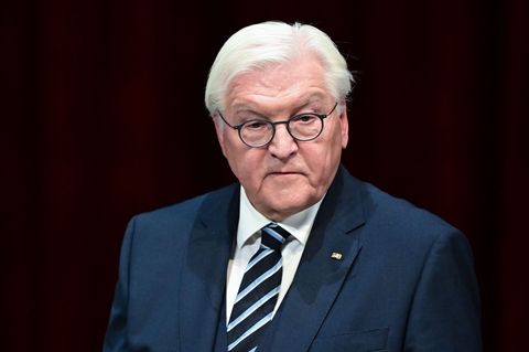 Steinmeier nutzt den Anlass für mahnende Worte. Foto: Bernd Weißbrod/dpa