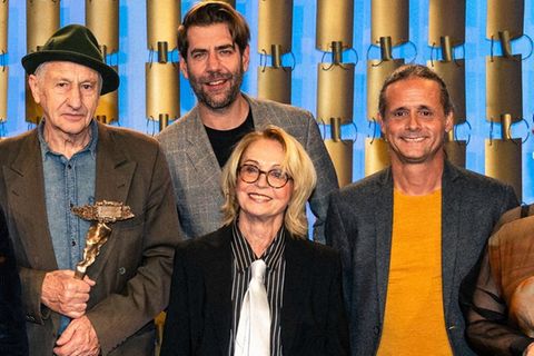 Einige der Gewinner und Laudatoren beim Bayerischen Kabarettpreis (v.l.): Georg Ringsgwandl, Claus von Wagner, Gisela Schneebe Einige der Gewinner und Laudatoren beim Bayerischen Kabarettpreis (v.l.): Georg Ringsgwandl, Claus von Wagner, Gisela Schneebe