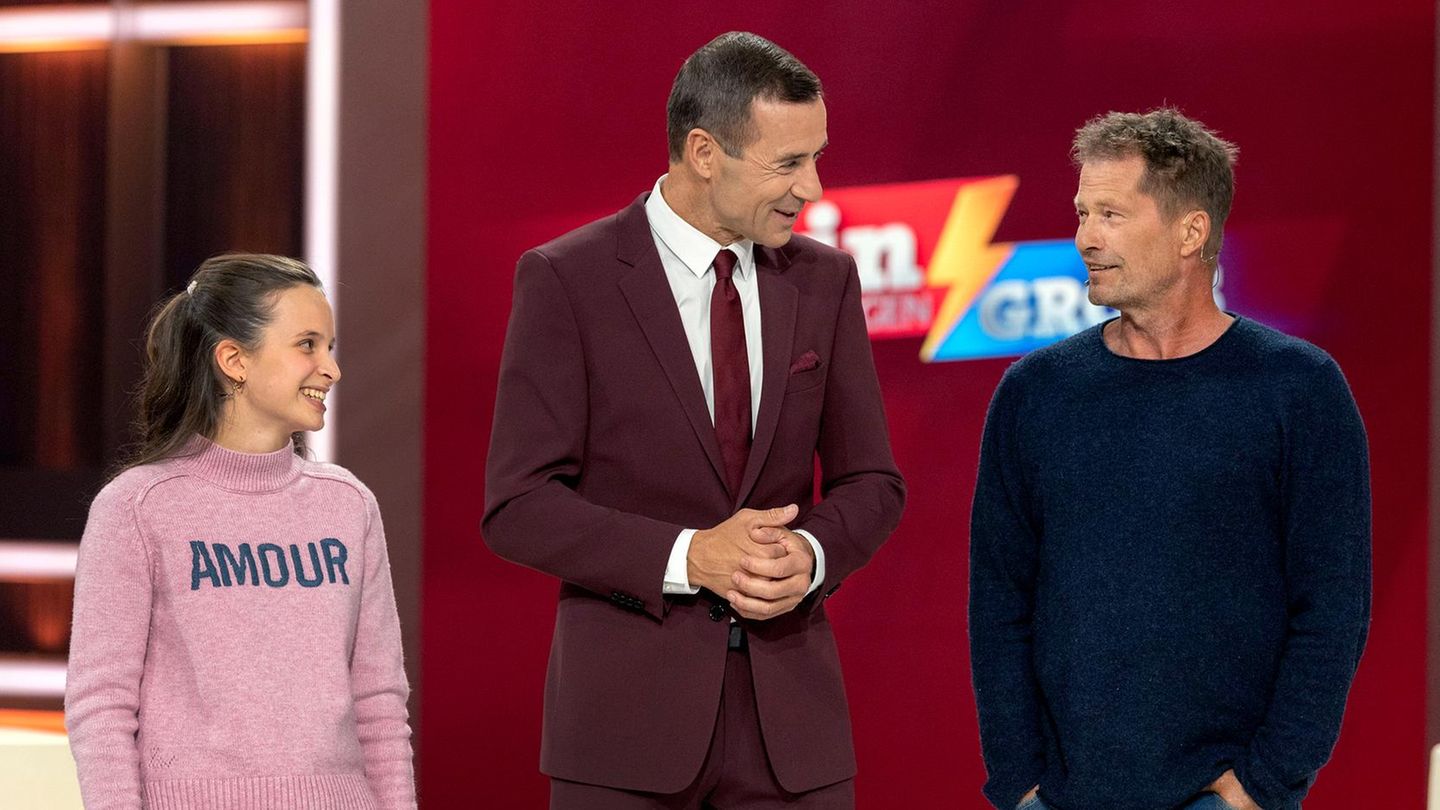 Til Schweiger ist am 1. November 2025 in Kai Pflaumes Show "Klein gegen Groß" zu sehen Til Schweiger ist am 1. November 2025 in Kai Pflaumes Show "Klein gegen Groß" zu sehen