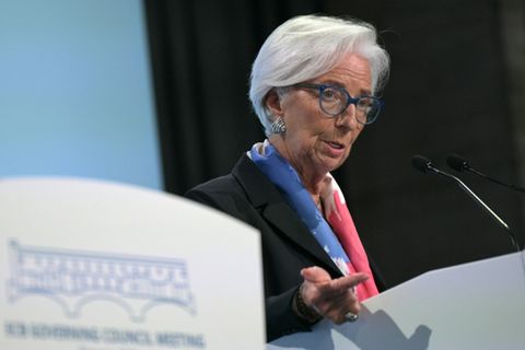 EZB-Präsidentin Lagarde in Florenz