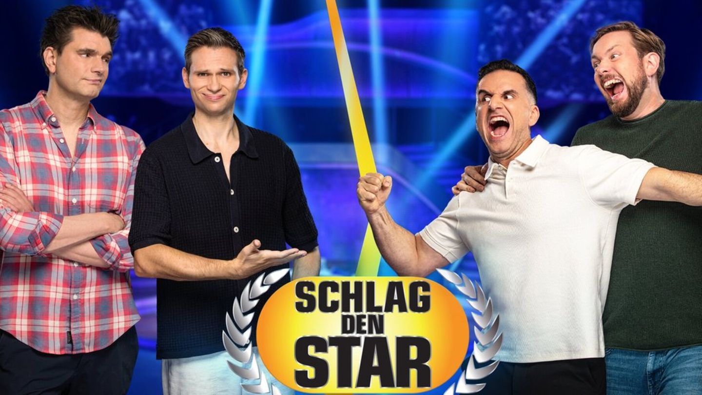 Lutz van der Horst und Fabian Köster treffen bei "Schlag den Star" auf Özcan Cosar und Bastian Bielendorfer (v.l.). Lutz van der Horst und Fabian Köster treffen bei "Schlag den Star" auf Özcan Cosar und Bastian Bielendorfer (v.l.).