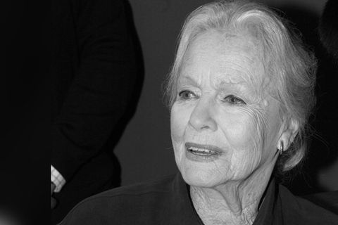 Maria Riva bei einer Autogrammstunde in Berlin.