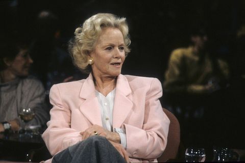 Maria Riva, die Tochter von Marlene Dietrich, bei einem Auftritt im Jahr 1993 Maria Riva, die Tochter von Marlene Dietrich, bei einem Auftritt im Jahr 1993