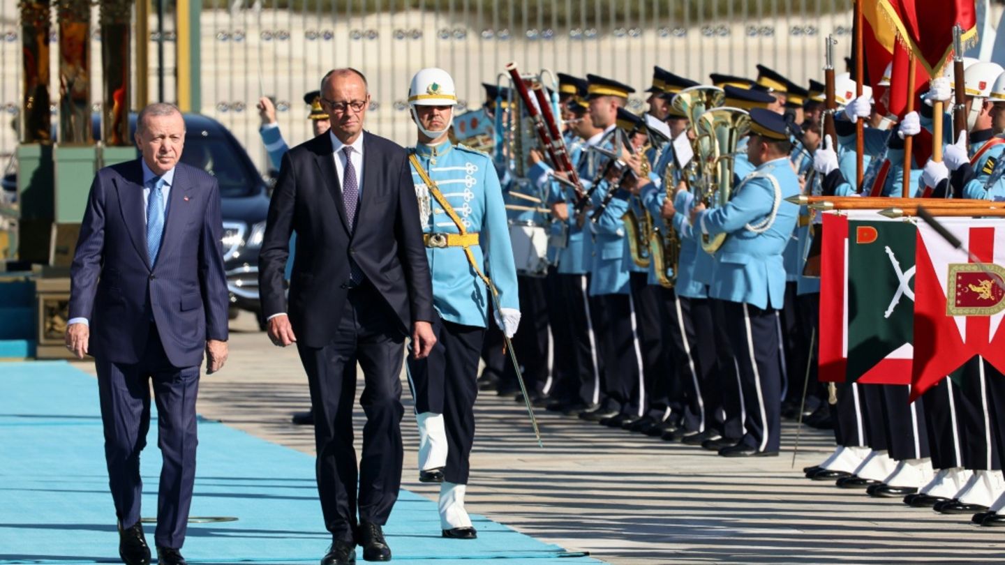Merz und Erdogan in Ankara Merz und Erdogan in Ankara
