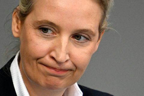 AfD-Chefin Weidel im Bundestag am 24. September 2025