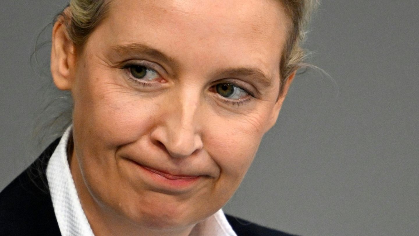 AfD-Chefin Weidel im Bundestag am 24. September 2025 AfD-Chefin Weidel im Bundestag am 24. September 2025