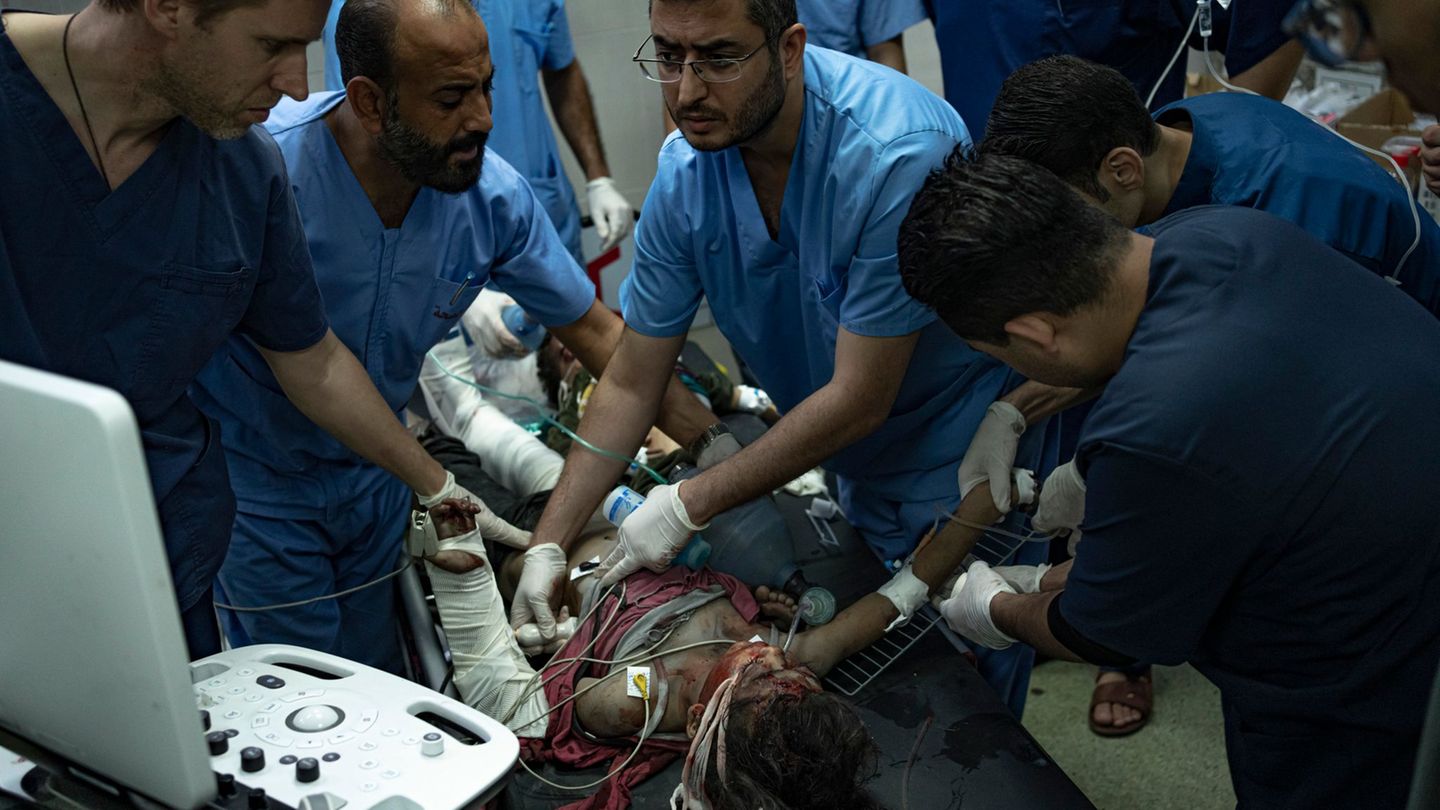 Im Gaza-Krieg wurden bei israelischen Angriffen viele Kinder verletzt. (Archivbild) Foto: Fatima Shbair/AP/dpa Im Gaza-Krieg wurden bei israelischen Angriffen viele Kinder verletzt. (Archivbild) Foto: Fatima Shbair/AP/dpa