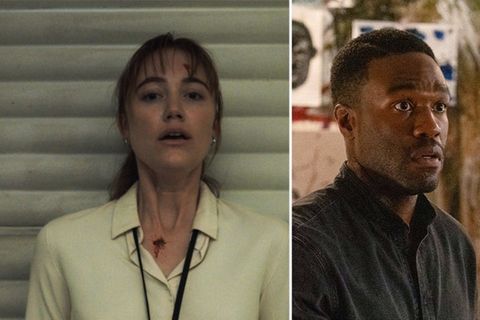 Pure Verzweiflung: Maika Monroe bekam es 2024 mit dem Killer "Longlegs" zu tun, Yahya Abdul-Mateen II sah sich drei Jahre zuvo