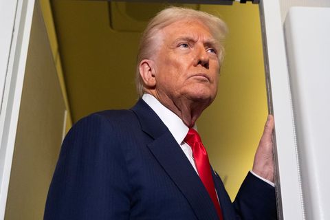 US-Präsident Donald Trump fordert die Abschaffung der sogenannten Filibuster-Regel. Foto: Mark Schiefelbein/AP/dpa