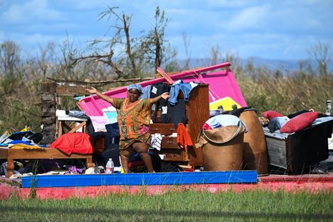 Zerstörerischer Wirbelsturm