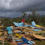 Nach dem Sturm beginnt das große Aufräumen. "Melissa" hat Schäden in Milliardenhöhe verursacht