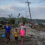 Auf Kuba hat "Melissa" vor allem Erdrutsche und Überschwemmungen ausgelöst