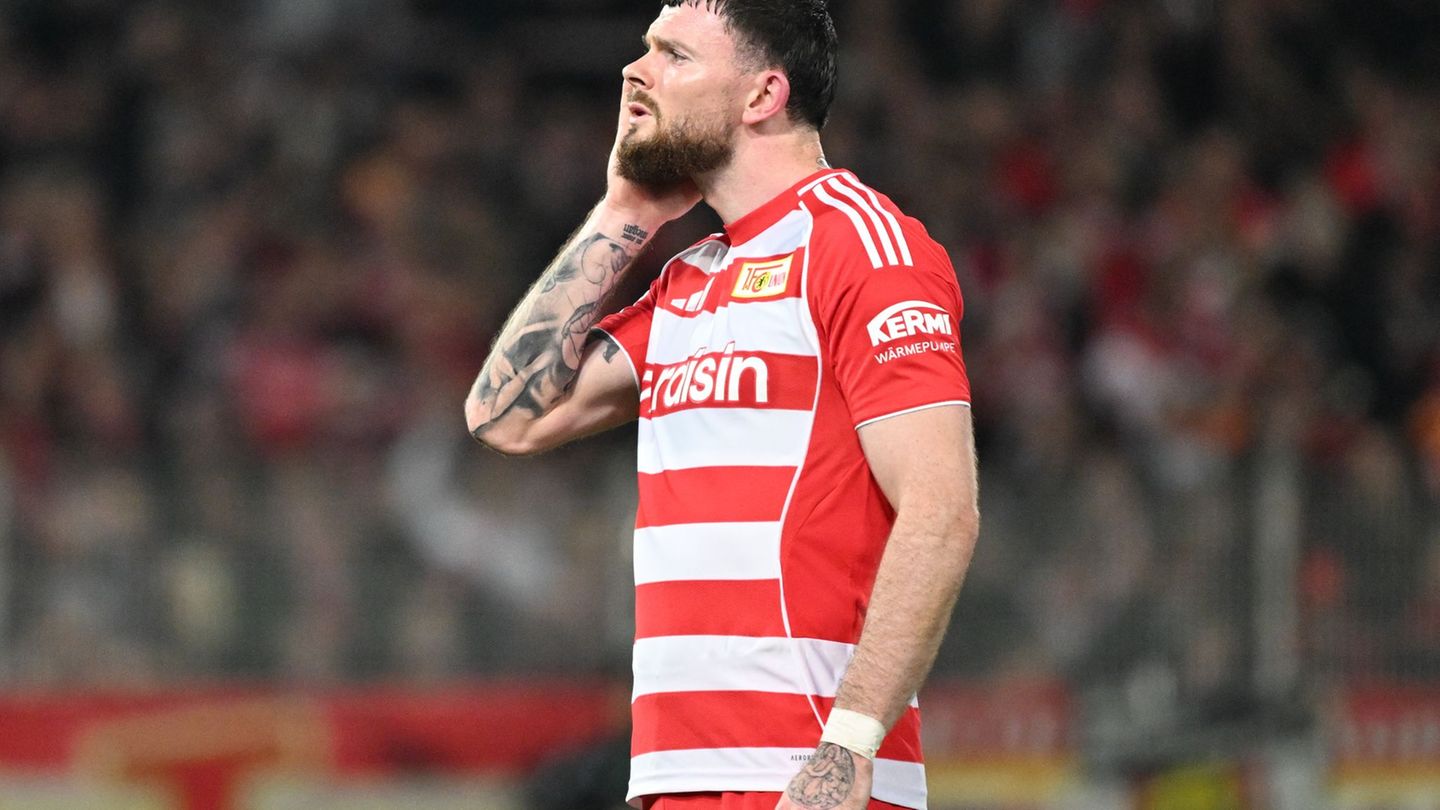 Auch Oliver Burke hat seit fast sechs Wochen kein Tor für Union erzielt. Foto: Soeren Stache/dpa Auch Oliver Burke hat seit fast sechs Wochen kein Tor für Union erzielt. Foto: Soeren Stache/dpa