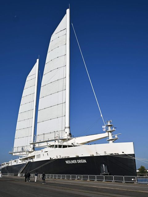 "Neoliner Origin": Größtes Segelfrachtschiff der Welt meistert Atlantik-Fahrt