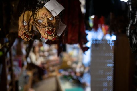 Die Berliner Polizei ist auch in diesem Jahr zu Halloween verstärkt in der Stadt unterwegs. (Symbolbild) Foto: Sebastian Gollnow