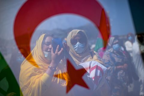 Der UN-Sicherheitsrat empfiehlt die marokkanische Souveränität über die Westsahara. (Archivbild) Foto: Alvaro Barrientos/AP/dpa