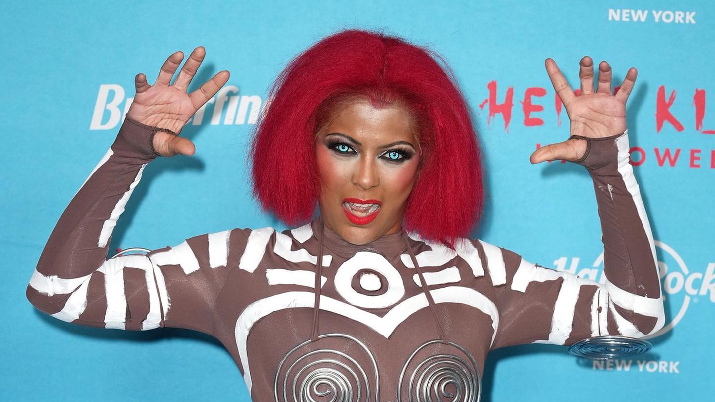 Tamron Hall mit grünen Augen