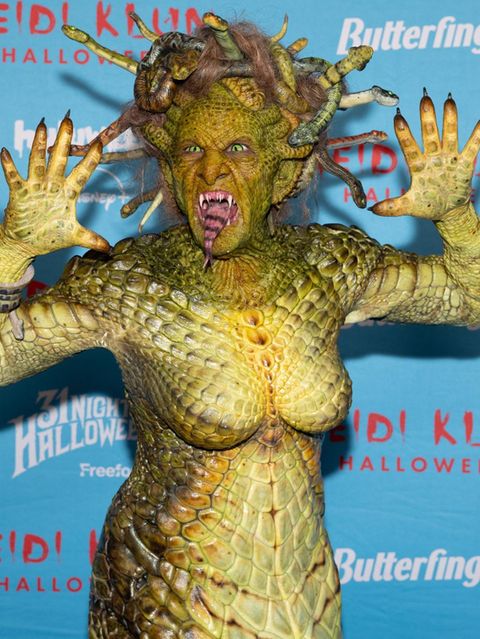 10 Stunden für Haare und Makeup: Heidi Klum zeigt aufwendiges Grusel-Kostüm