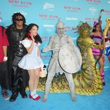 Gruppenfoto auf Heidi Klums Halloween Party