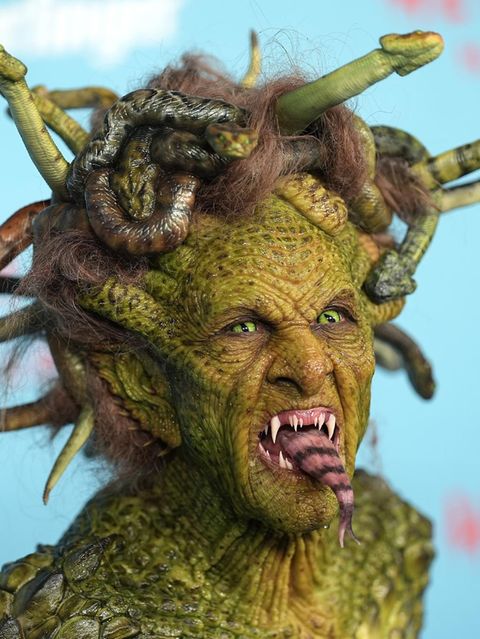 Heidi Klum im Medusa-Kostüm