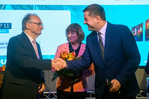 Auf Reiner Haseloff (CDU) soll nach dem Willen der Christdemokraten in Sachsen-Anhalt Sven Schulze (CDU) als Ministerpräsident f