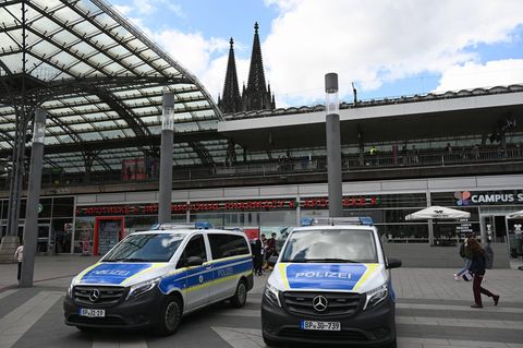 Polizeieinsatz am Hauptbahnhof in Köln