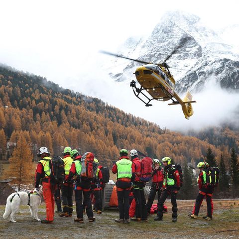 Die Suche nach den verunglückten Bergsteigern in Südtirol musste zwischenzeitlich unterbrochen werden