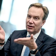 WEF-Präsident Brende: "Sorge, dass sich Blasen bilden könnten, sei es eine Krypto- oder eine KI-Blase." (Archivbild) Foto: Britt