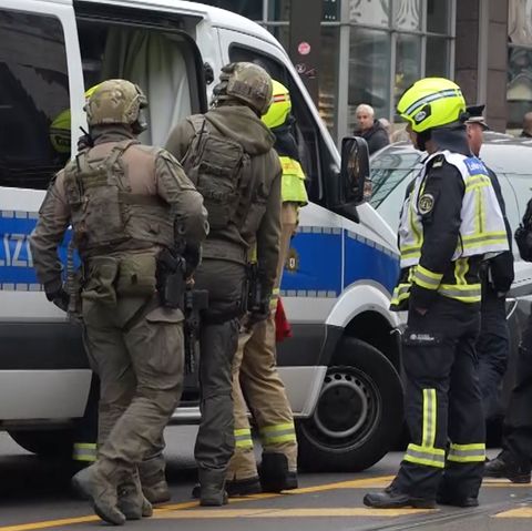 Ein Polizei- und SEK-Einsatz in Berlin (Archivbild)