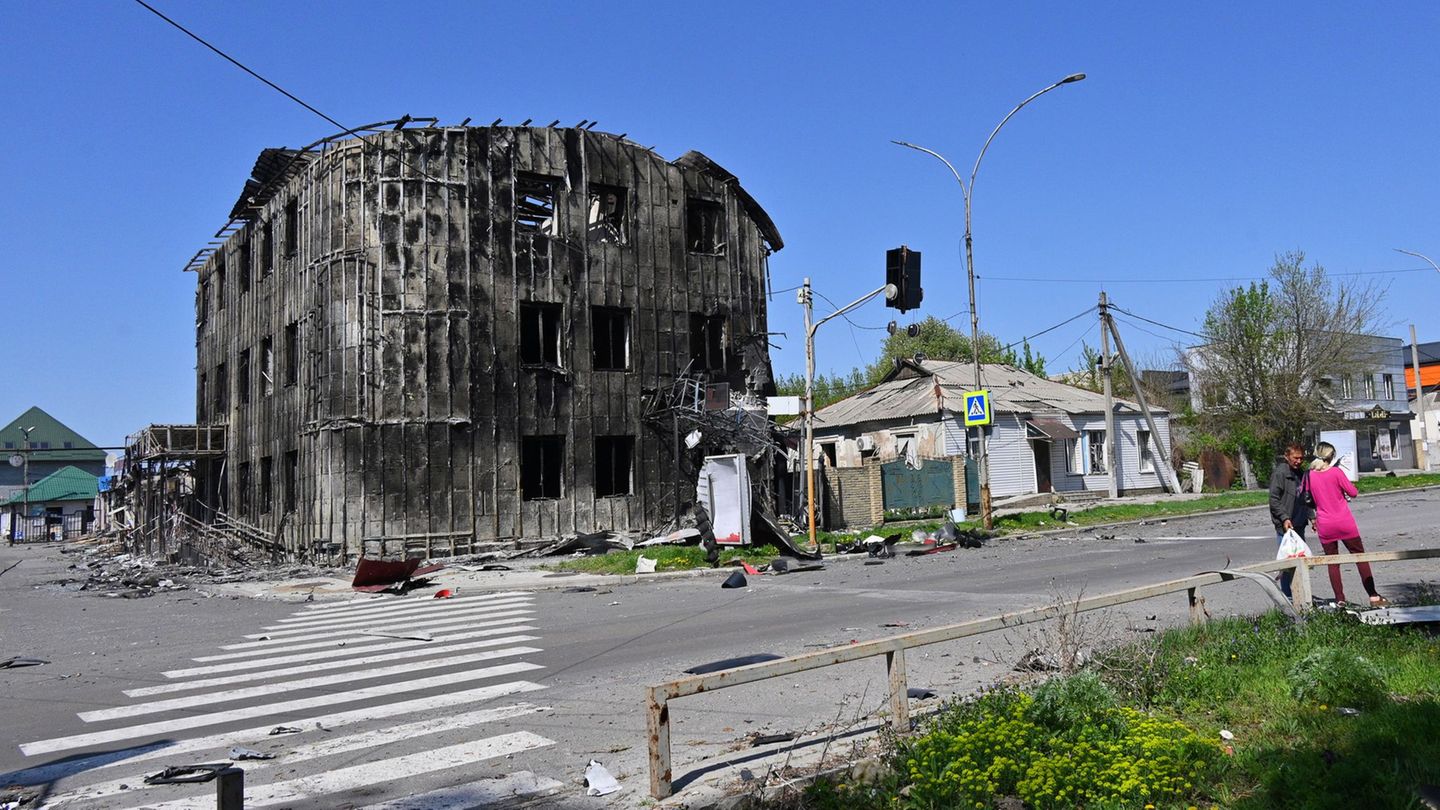 Russische Truppen rücken in Pokrowsk weiter vor. (Archivbild) Foto: Michael Shtekel/AP/dpa