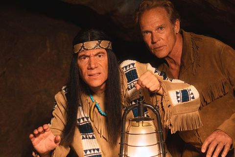 Michael Bully Herbig und Christian Tramitz in "Das Kanu des Manitu".