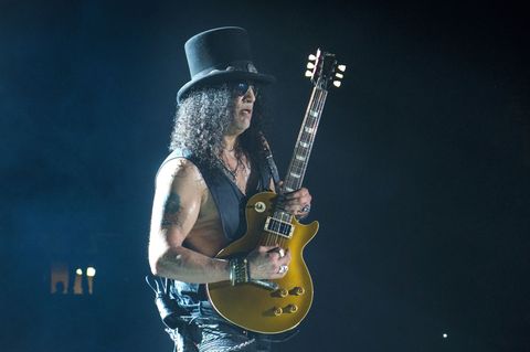 Kultgitarrist Slash ist mit seinem Konzertfilm "Live at the "S.E.R.P.E.N.T. Festival" für einen Tag im Kino zu sehen. Foto: Kc A