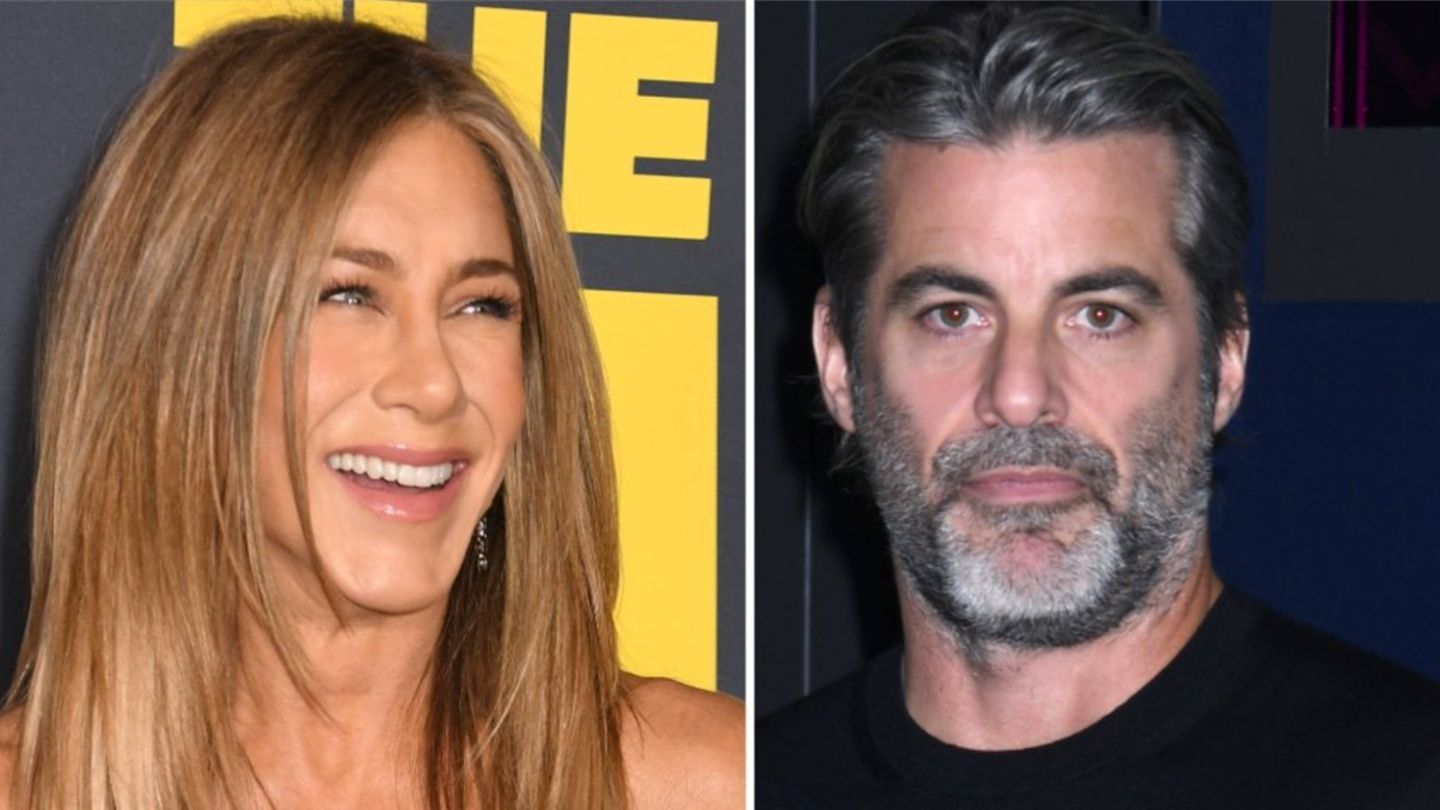 Jennifer Aniston und der Autor und Hypnotherapeut Jim Curtis sind ein Paar