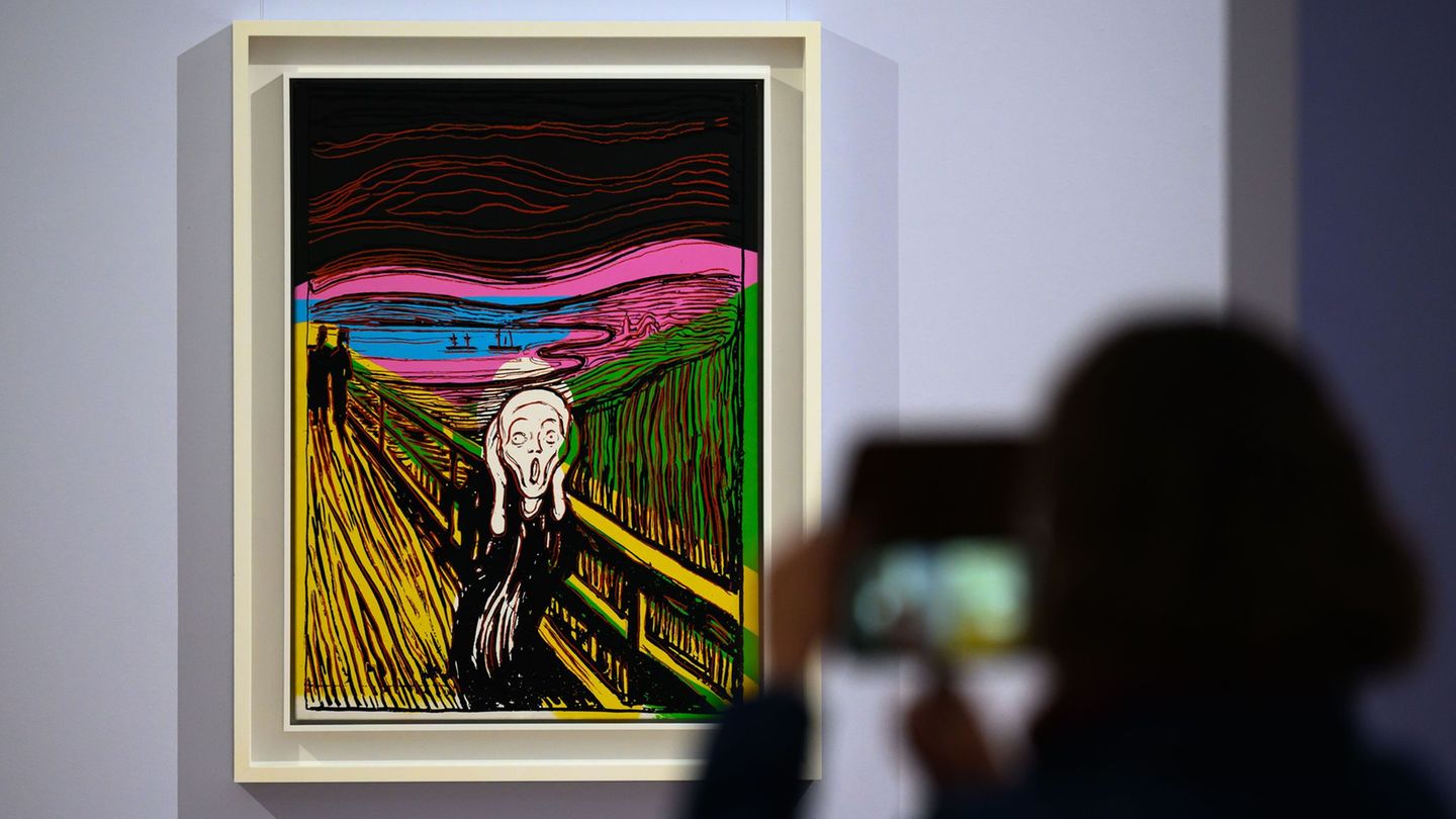 Publikumsmagnet: Werke von Munch in Chemnitz. (Archivbild) Foto: Hendrik Schmidt/dpa